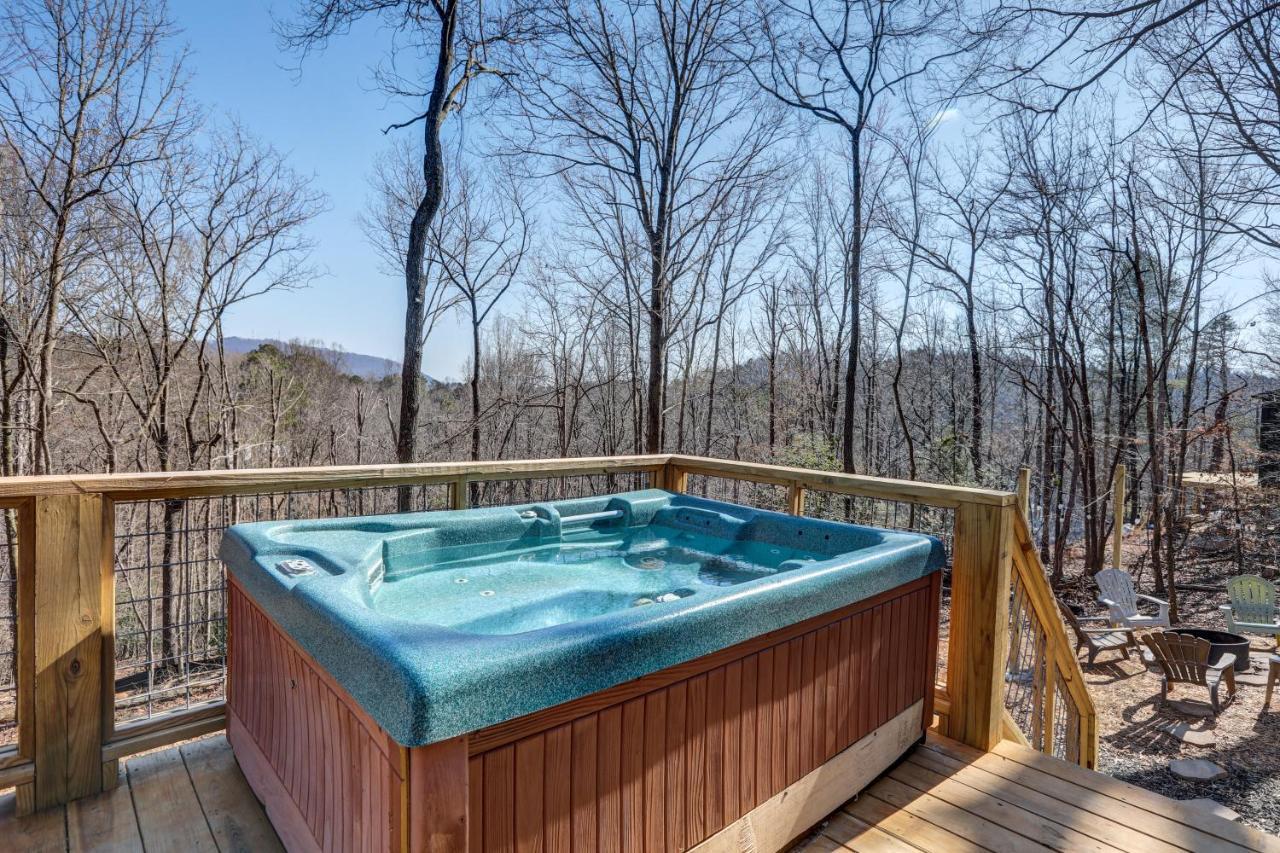 Villa Rustic Mountain Cabin Ellijay Exterior foto